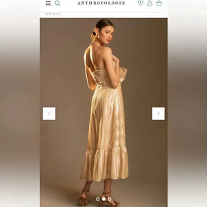 Hutch Gold Maxi Dress